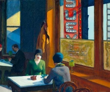 Edward Hopper: Chop Suey 22x30 Archival Quality Fine Art Print