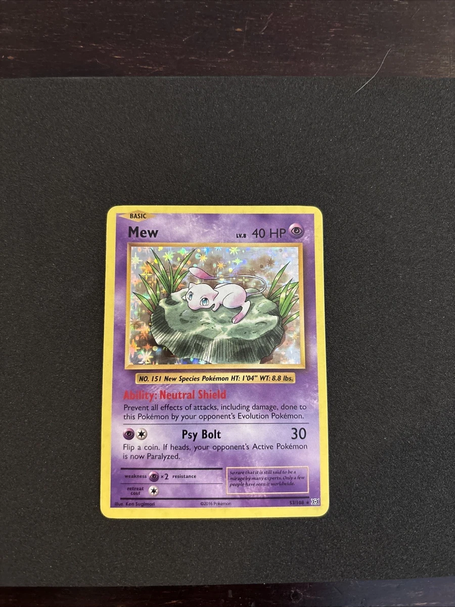 Mew Pokémon TCG Professional Sports Authenticator (PSA) Individual