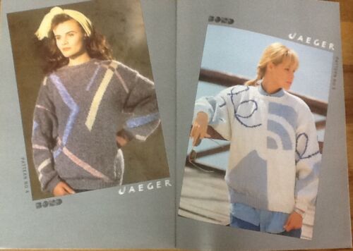 Jaeger Collection Bond / USM / Ultimate Sweater Machine knitting Pattern Book - Picture 2 of 3