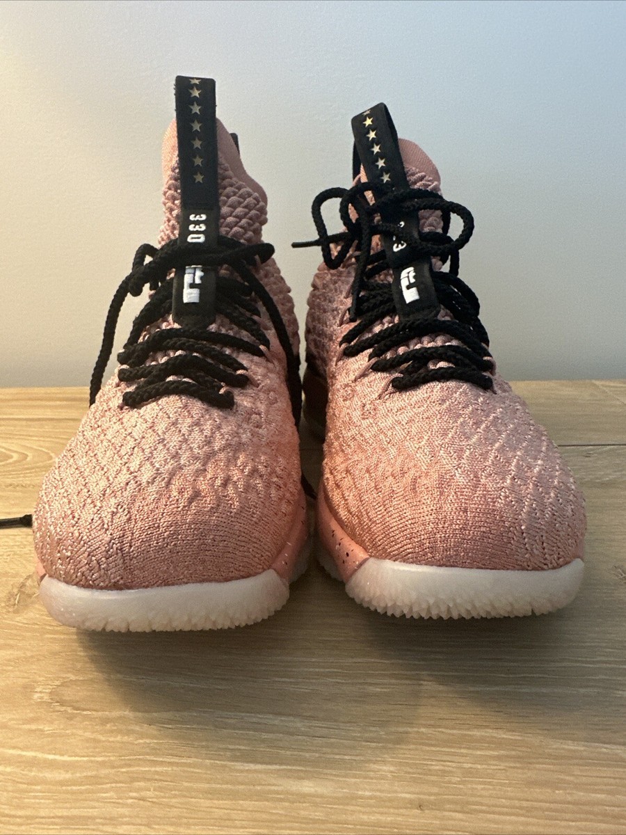 6.5Y Nike LeBron XV 15 LMTD Unisex Hollywood Rust Pink