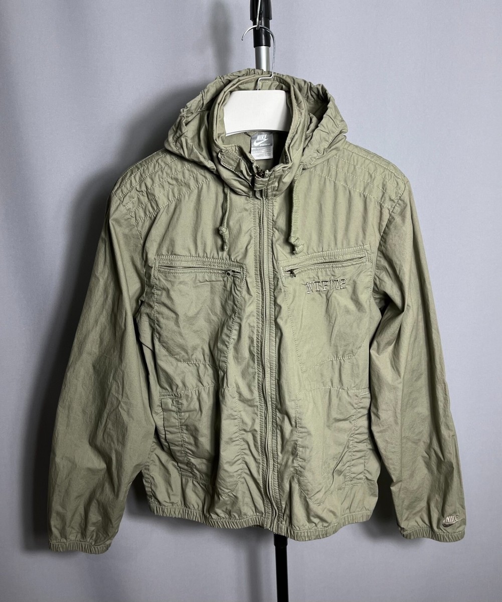 Nike vintage mens NTF/72 military multipocket windbraker