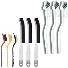 9 Pcs Cleaning Brush Set for Kitchen Bathroom Toilet Grout Bottle Gap Window