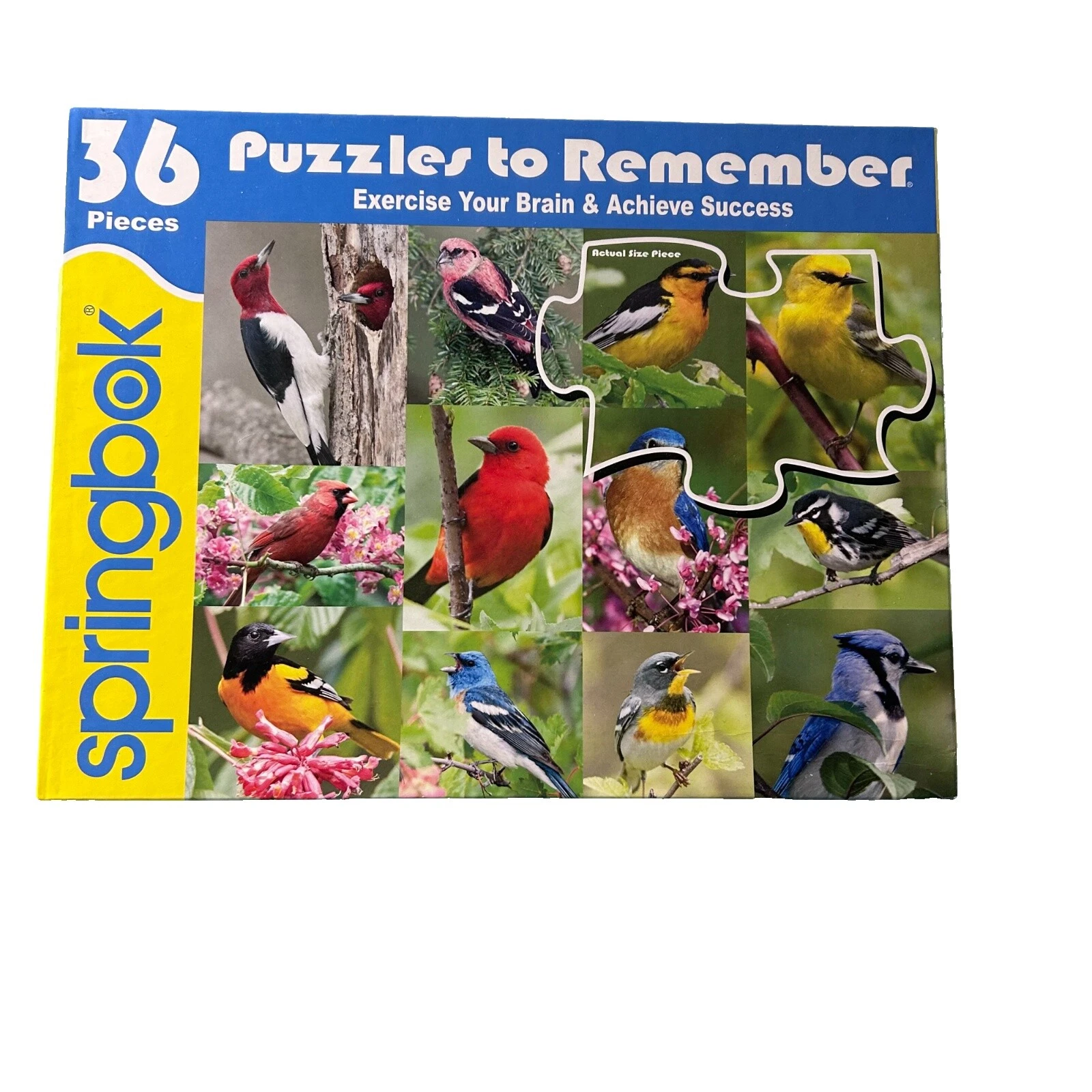 Springbok Animals Cardboard Puzzles