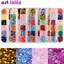 Nail-Art-Sequins-Boat-Flower-Heart-Star-DIY-Hollow-Shape-Glitter-Tips-Decoration miniatuur 1