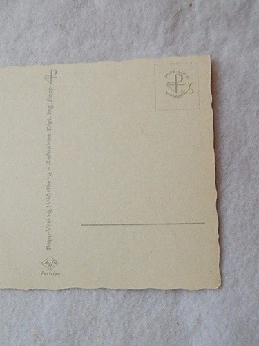 Vintage Popp Karte Die Uberrascun(The Surprise) Post Card - Picture 4 of 5