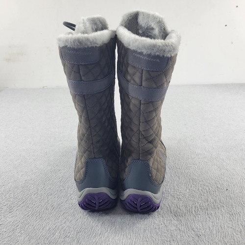 Patagonia Wintertide Snow Boots Womens 6.5 Leather Waterproof Faux Fur Lining - Picture 8 of 17