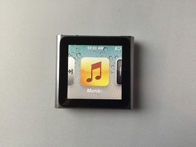 Apple iPod nano 6th Generation Graphite (16 GB) for sale online | eBay