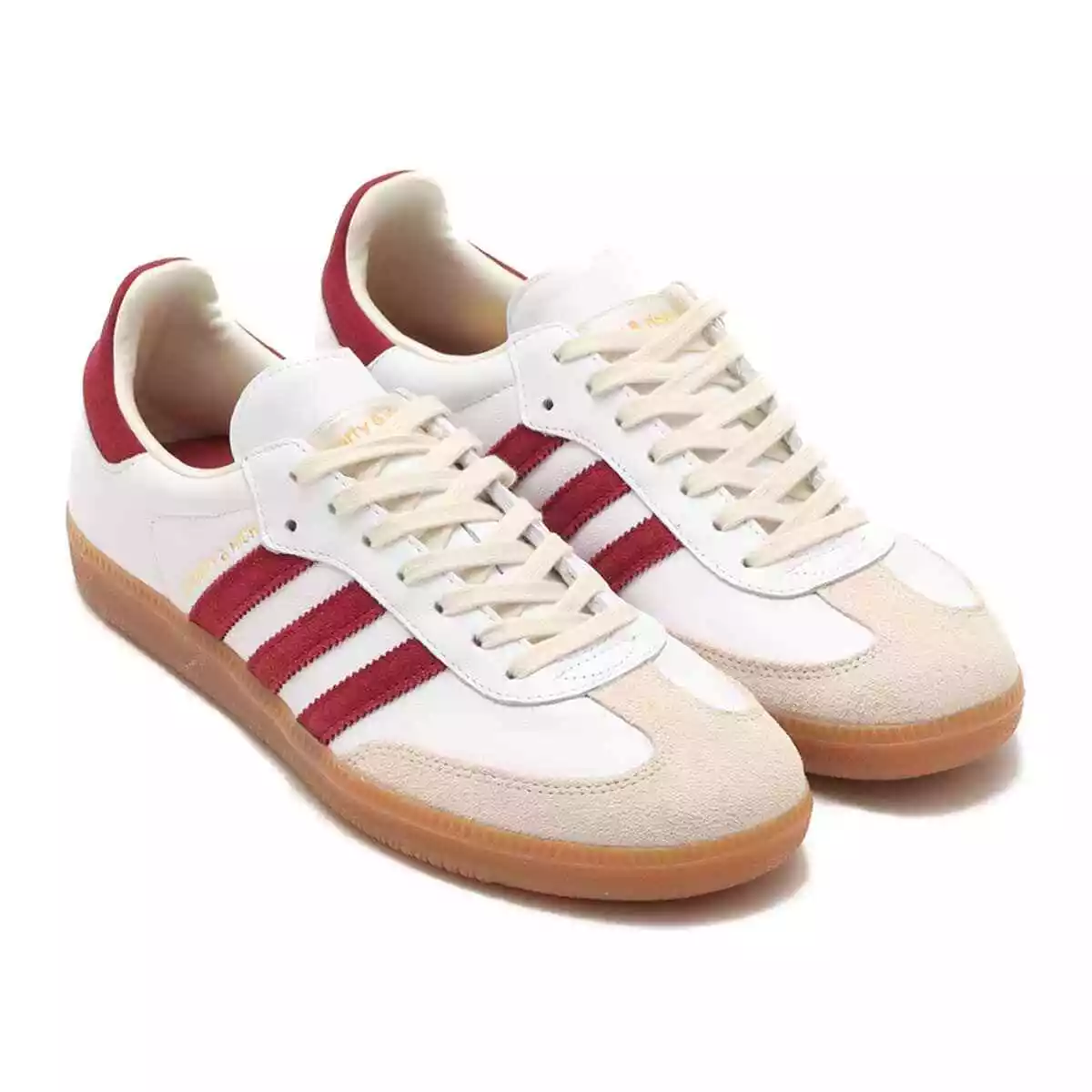 Sporty Rich adidas Originals Samba OG White Burgundy IF5660 US 6