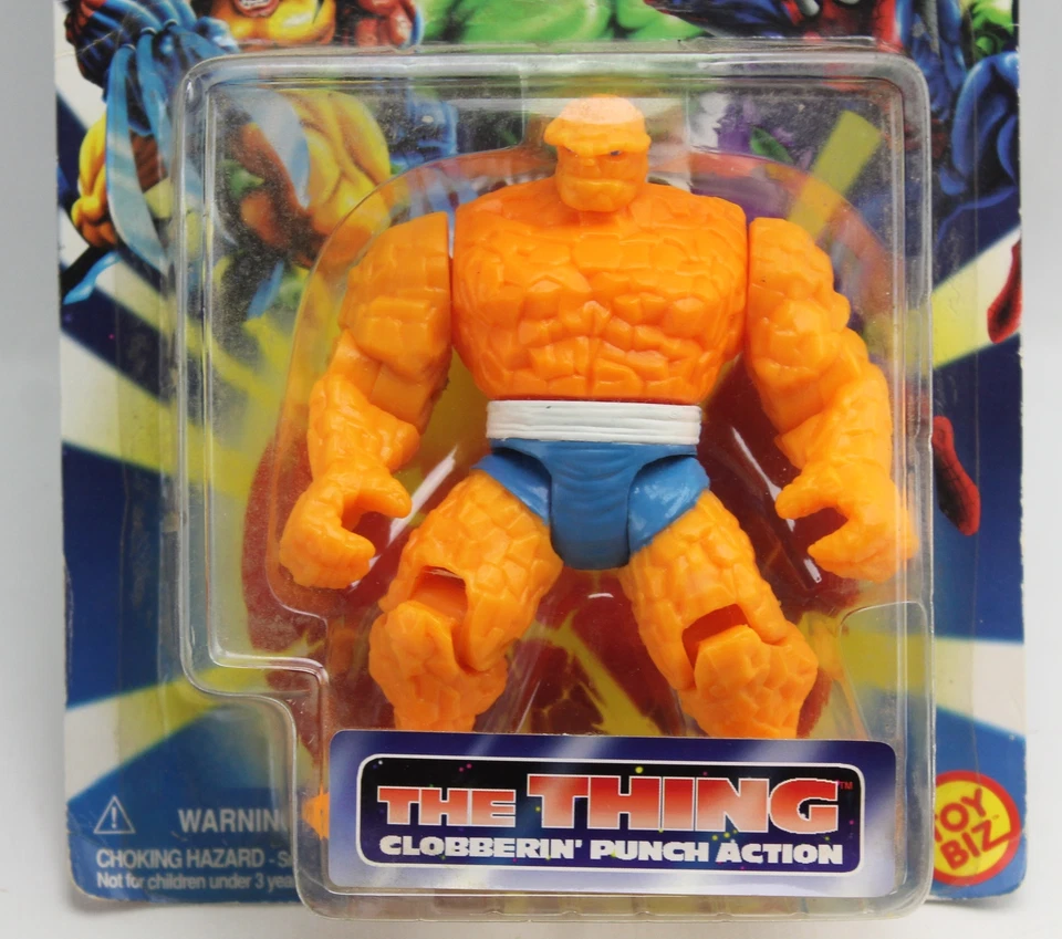 Marvel Universe The Thing Clobberin Punch Action Toy Biz 1996 Foto 2 de 3