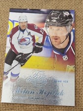 Milan Hedjuk 2014-15 Fleer Showcase Flair Blue Ice #77/99 Colorado Avalanche SP
