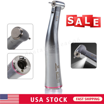 Dental 1:5 Fiber Optic LED Electric Contra Angle Increase Handpiece Ti-MAX X95L