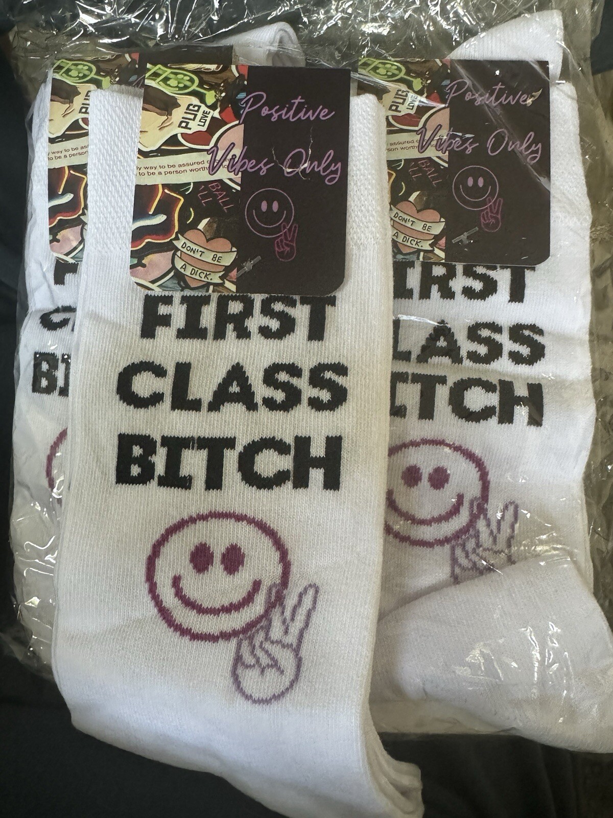 SAOLA Punte di prima classe** Calze equipaggio bianche