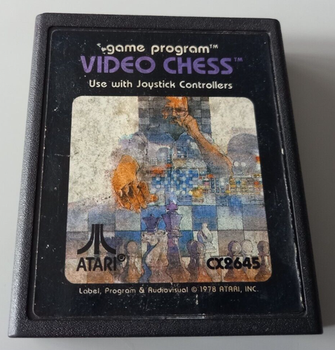Jeu Atari 2600 "Video Chess" en loose version PAL (N°8683P) - Imagen 2 de 3