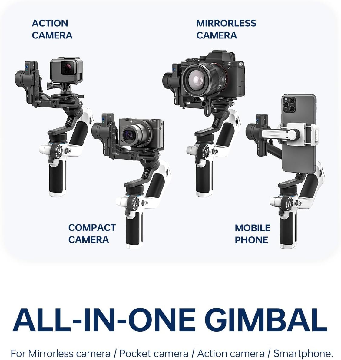 FeiyuTech SCORP Mini 2 Gimbal Kit - AI Tracking for Phone FeiyuTech SCORP Mini 2 Gimbal Kit - AI Tracking for Phone