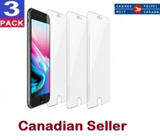 For iPhone 12 11 Pro Max 15 16 XS Max 8 14 Tempered GLASS Screen Protector 3PACK