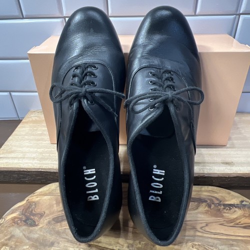 BLOCH Xavier Men's Size 9.5 Ballroom Dancing Practice Shoes S0860M Lightly Worn - Picture 8 of 9