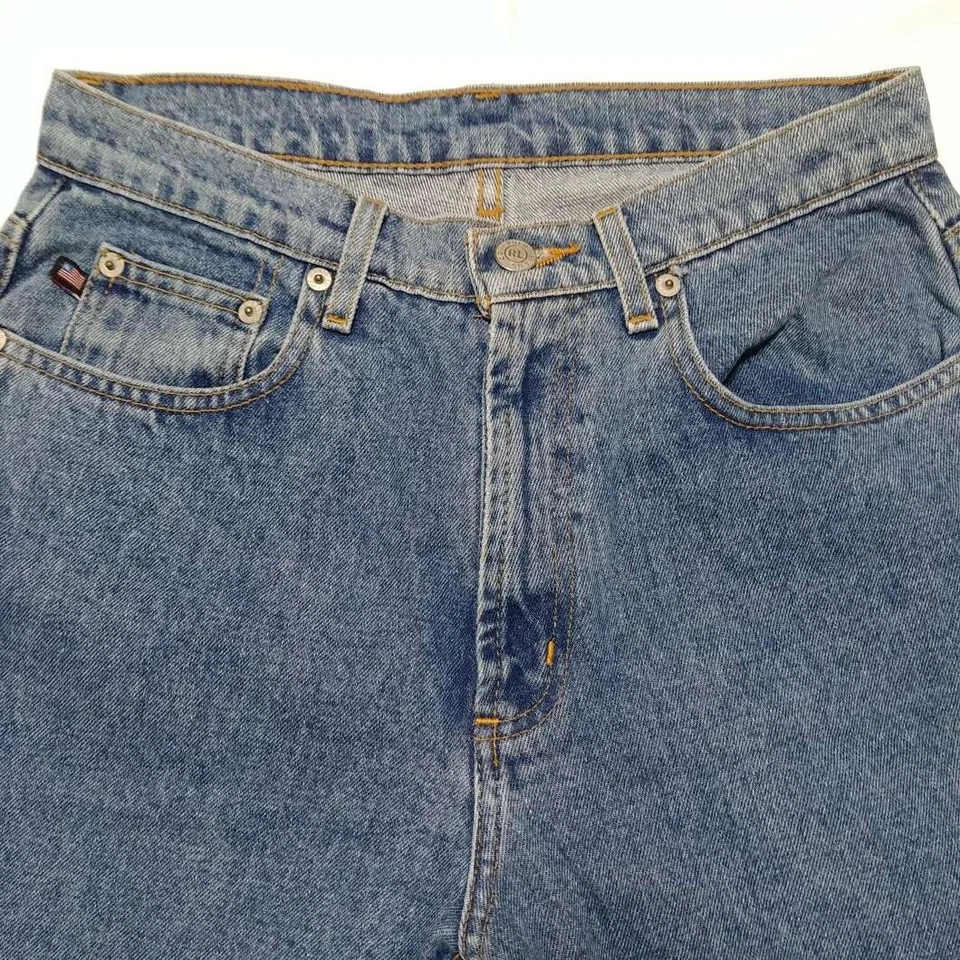 Jeans Polo Vintage Ralph Lauren Company Azul Denim Para Mujer Talla 8X29 Mamá Jeans Foto 2 de 4