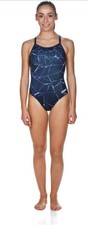 Arena Women's Water Light Drop Back MaxLife One Piece Swimsuit USA 24