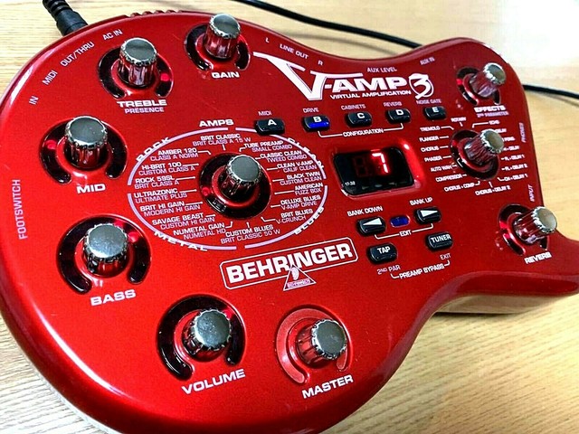 Behringer Vamp3 Multi Effects Guitar Effect Pedal For Sale Online Ebay