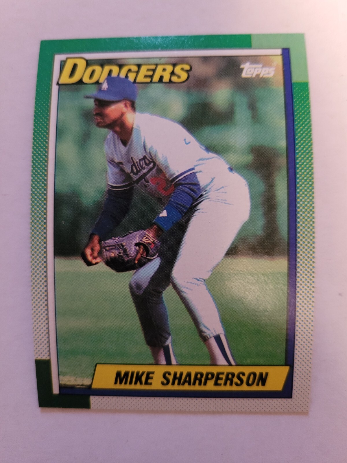 1990 TOPPS MIKE SHARPERSON #117 NM