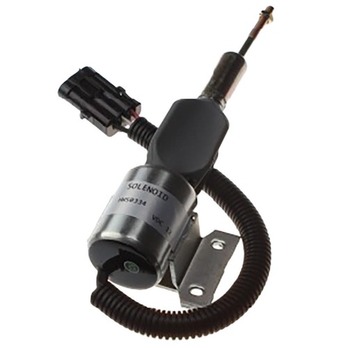 12V Stop Solenoid 3930658 3932529 SA-4756-12 for Cummins Engine 4BT 6BT - Picture 4 of 10