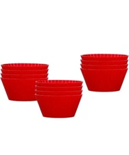 Silicone Baking Cups  MRS ANDERSONS Muffins and Cupcakes Standard 2.5-Inch 12 Pc