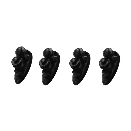 8pcs Selbstklebende Kabelklammern Dashboard-Kabel-Organizer Mehrzweck (schwarz) - Photo 5/11