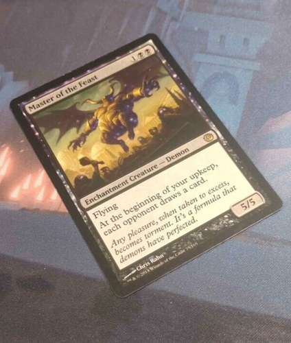 Master of the Feast - Journey into Nyx - Rare - NM/LP (see pics) - MTG - Picture 3 of 3