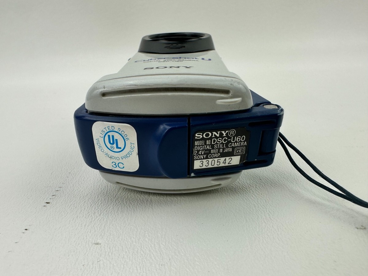 SONY CYBER-SHOT U DSC-U60 Digital Camera AS-IS FOR PARTS SONY CYBER-SHOT U DSC-U60 Digital Camera AS-IS FOR PARTS