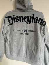 Disneyland original Sweater Zip up Hoodie Authentic Exclusive 2X