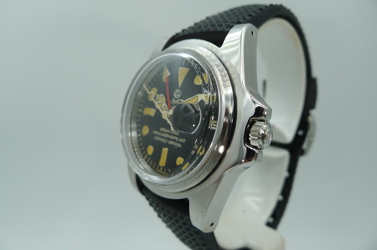 WMT GREEN LABEL SF0020CG MARLON BRANDO 100M 37MM SEIKO NH34 GMT