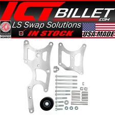 LS OEM Location Truck Alternator & Tight Power Steering Bracket Chevelle Cama...