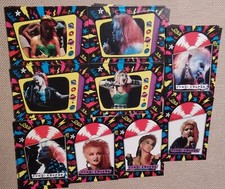 1985 TOPPS Cyndi Lauper Trading Card Sticker Set 33