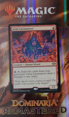 Grim Lavamancer DMR 126 MTG Foil Graveyard Burn Wizard