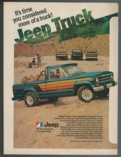 1980 Jeep Honcho Advertisement Jeep J-10 Pickup American Motors Print Ad 1980 Jeep Honcho Advertisement Jeep J-10 Pickup American Motors Print Ad