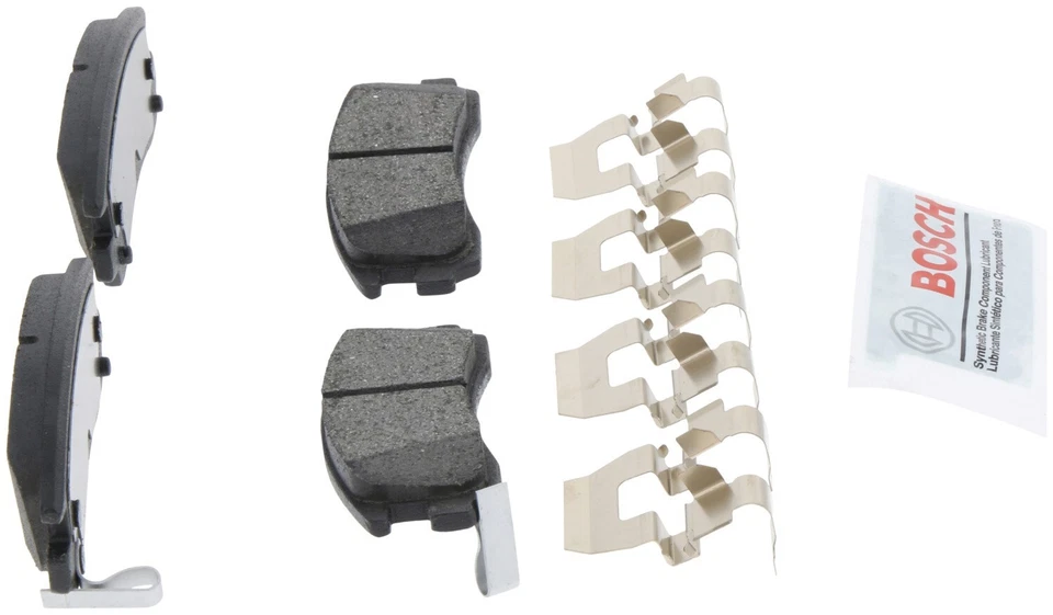 Pastillas de freno de cerámica azul Bosch Oldsmobile Silhouette 2002-2003 con trasero HD Foto 4 de 4