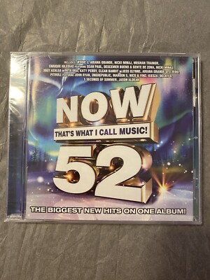 Now That s What I Call Music 52 CD Brand New Nicki Minaj Katy Perry Maroon 5
