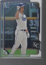CODY JONES 2015 BOWMAN CHROME DRAFT REFRACTOR CARD #134