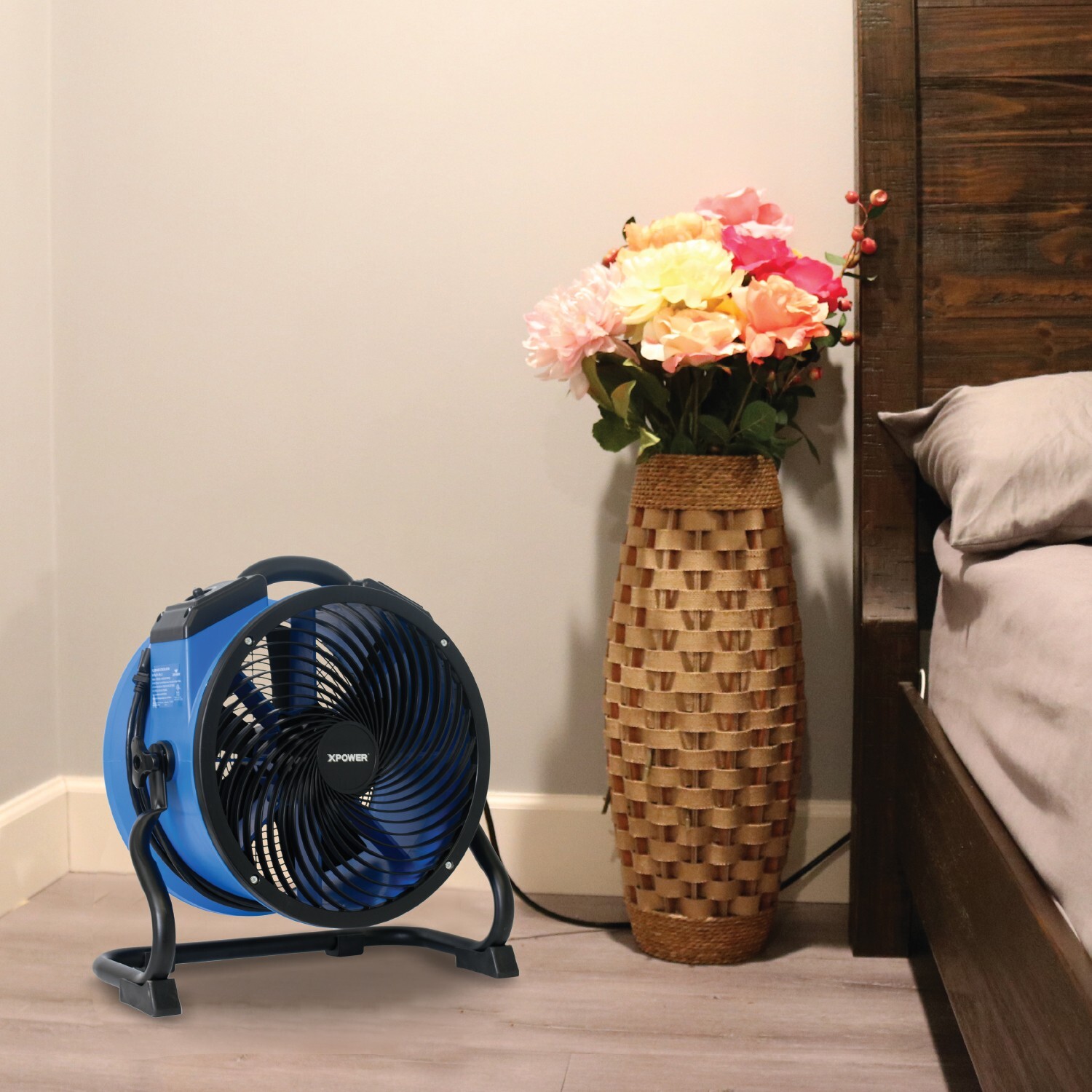 XPOWER FC-300 Portable Multifunctional 360-Degree Air Circulator Durable Fan UK