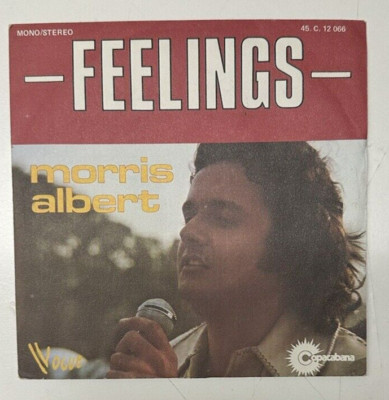 Morris Albert   Feelings - Vinyl, 7'', 45 RPM - Pop - 1975