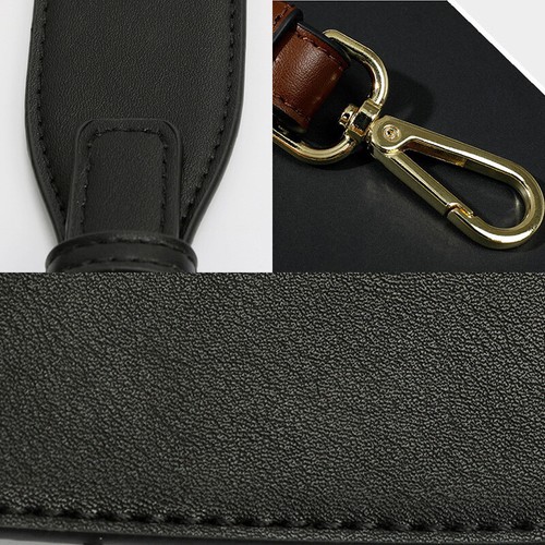 Genuine Leather Replacement Shoulder Strap for Briefcase Satchel Messenger Bag ∂ - Picture 5 of 24