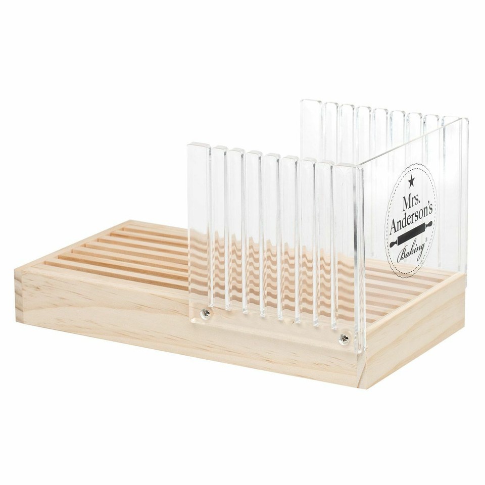 Mrs. Anderson's Baking Bread Slicing Guide wood plastic eBay