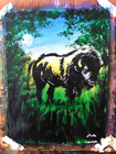LOVELESS - Impressionistic acrylic on paper 11 X 15 Art buffalo COA — photo 5