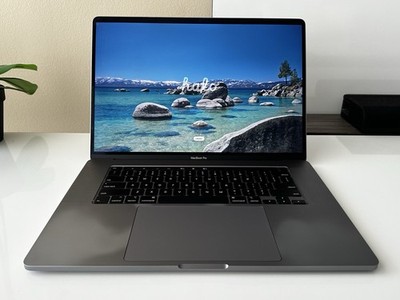 Apple MacBook Pro 16'' 512GB Intel 6-Core i7 2.6GHz 16GB A2141 Laptop 181 Cycles