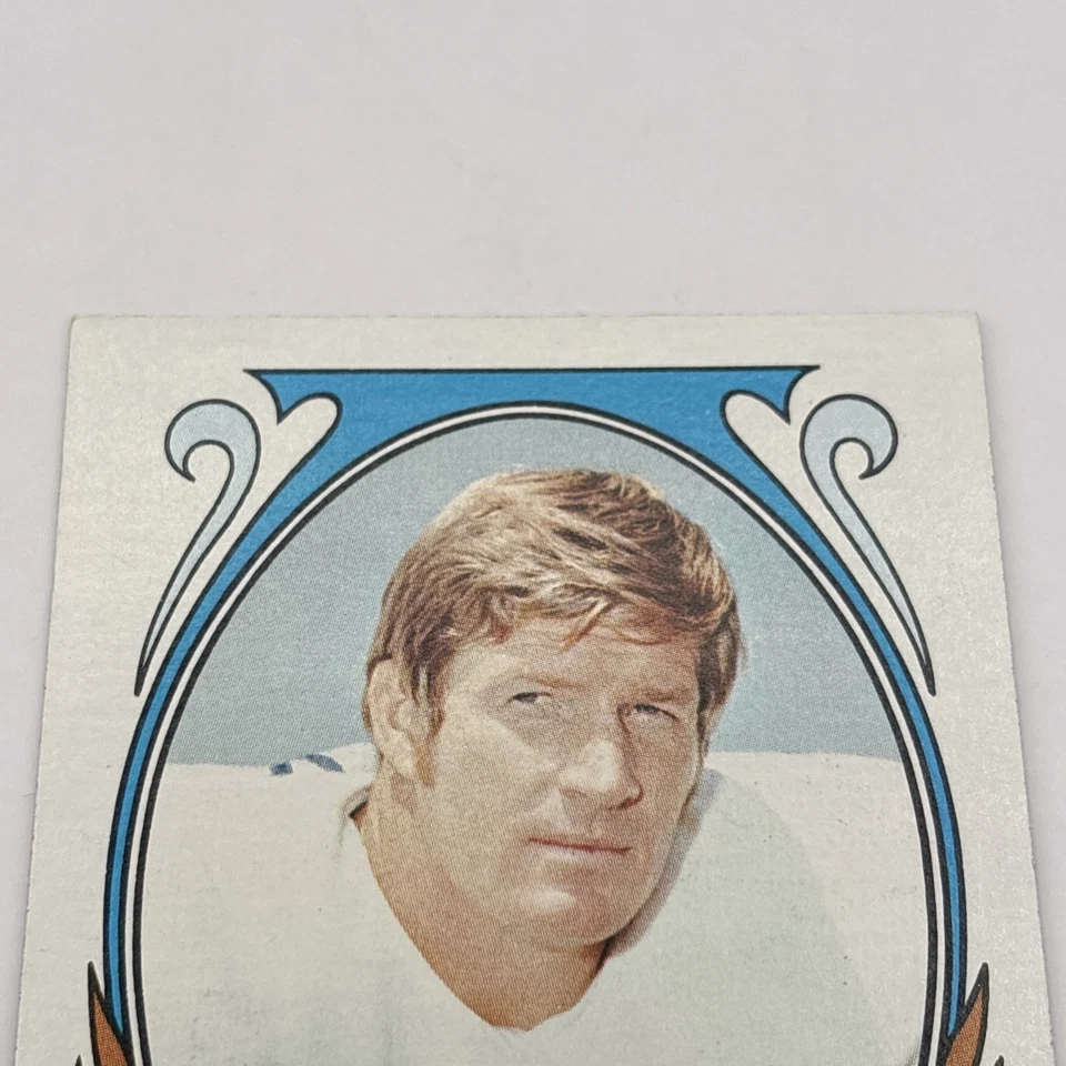 1972 Topps #280 Bob Lilly All Pro Dallas Cowboy HOF - Image 3 of 4