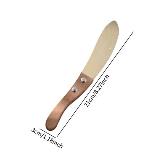 Gua Sha Massagegerät, tragbar, mit Holzgriff, zum Schaben von Taille, Nacken - Picture 6 of 6