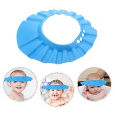 Adjustable Shampoo Cap Water Entering Eye Ear Bathing Visor Hat