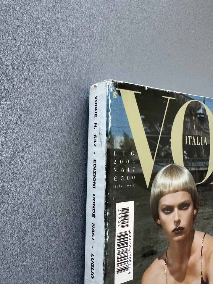 VOGUE Italia July 2004 MISSY RAYDER Karen Elson DARIA WERBOWY Elise Crombez - Image 4 of 4