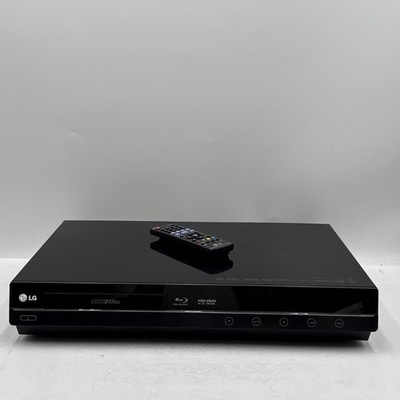 LG BH200 Super Blu Blu-ray HD DVD Combo Player W Remote HDMI Cables RCA Tested