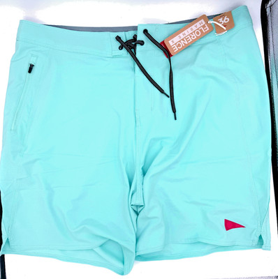 NEW Florence Marine X Men's Standard Issue Boardshort Aqua QUICK DRY Shorts